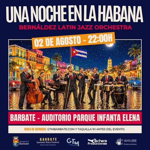 Una noche en La Habana. Parque Infanta Elena. 2 agosto